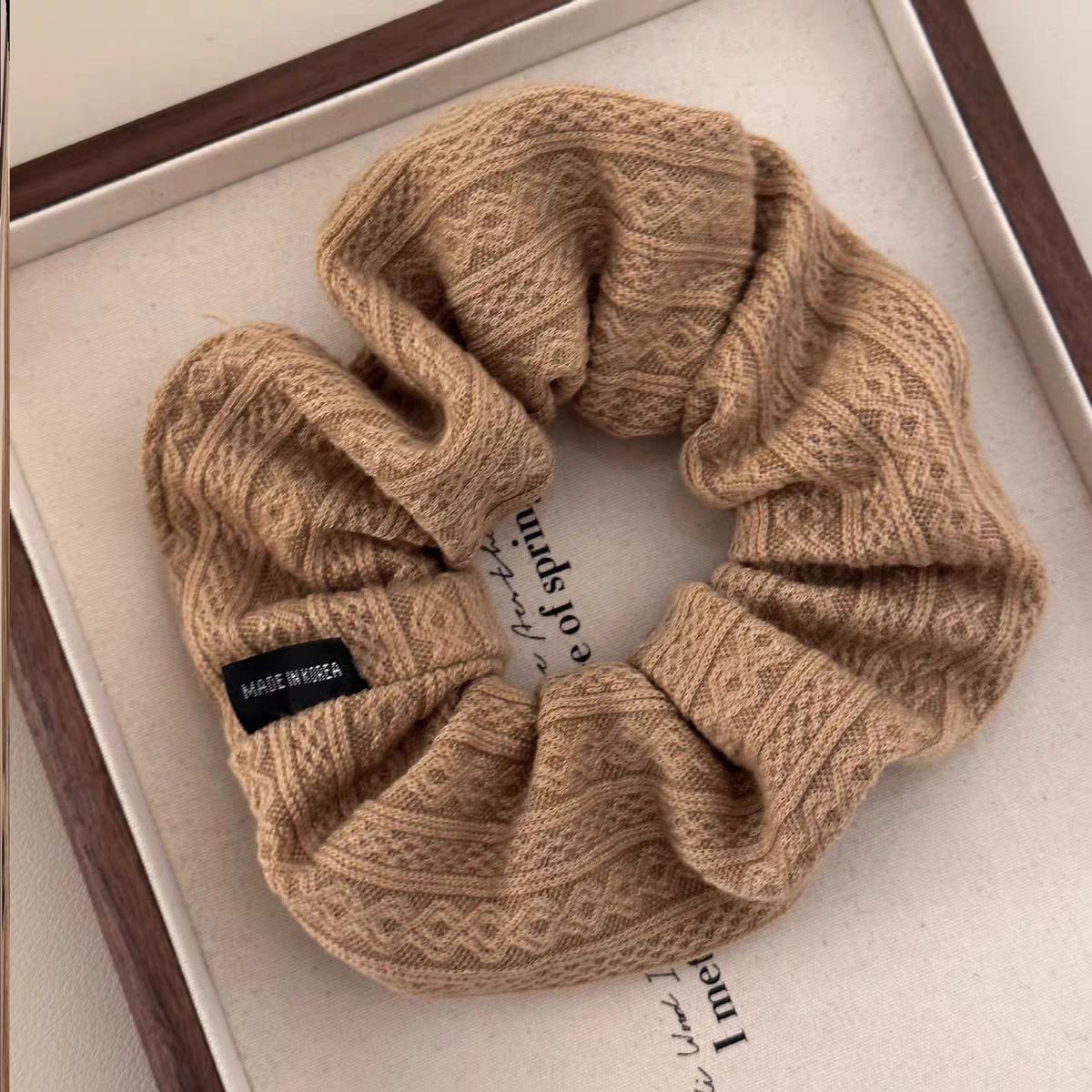 Silk Hair Tie Oversized Scrunchie