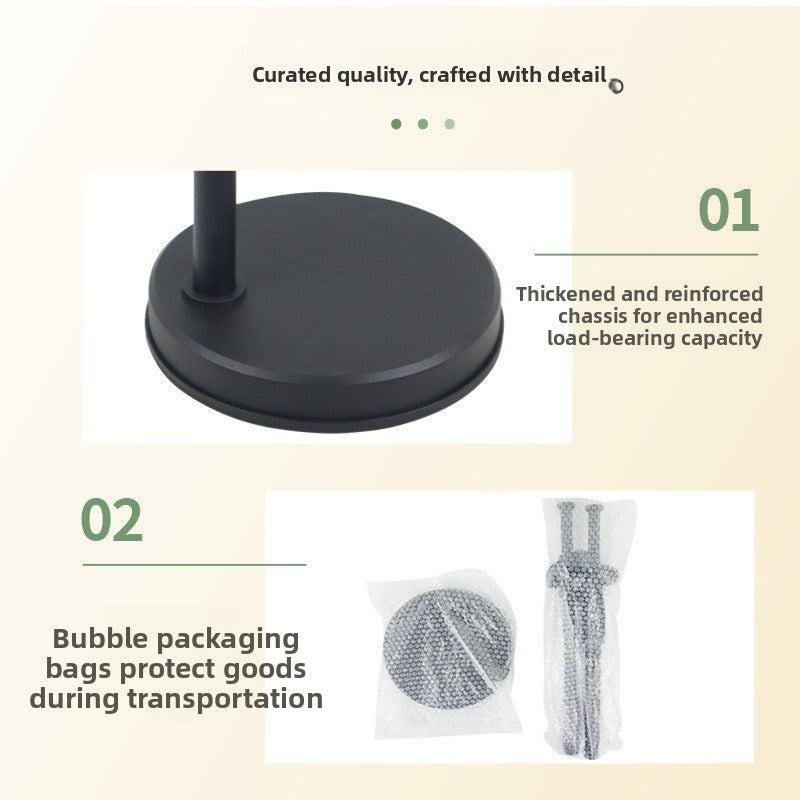 Desktop disc overhead shooting stand