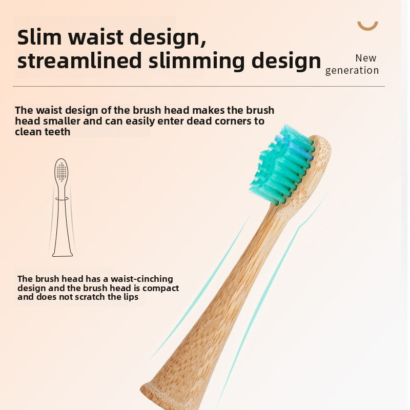 Biodegradable organic bamboo toothbrush