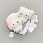 Cute fish-shaped cat, lucky kitten, soft plush rabbit doll