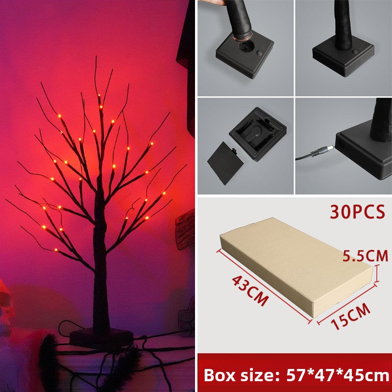 Halloween tree lanterns