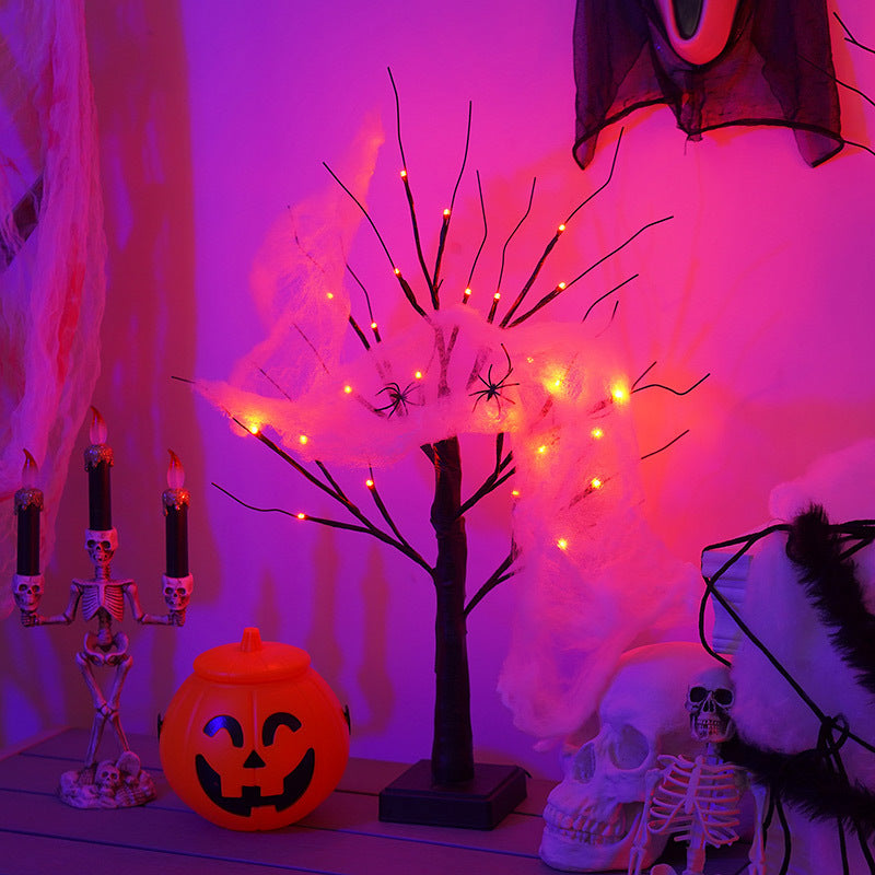 Halloween tree lanterns