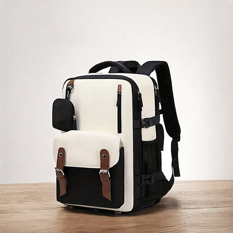 Unisex Casual Travel Backpack with Dry-Wet Separation