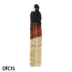 Crochet hair tubes curved wigs braids