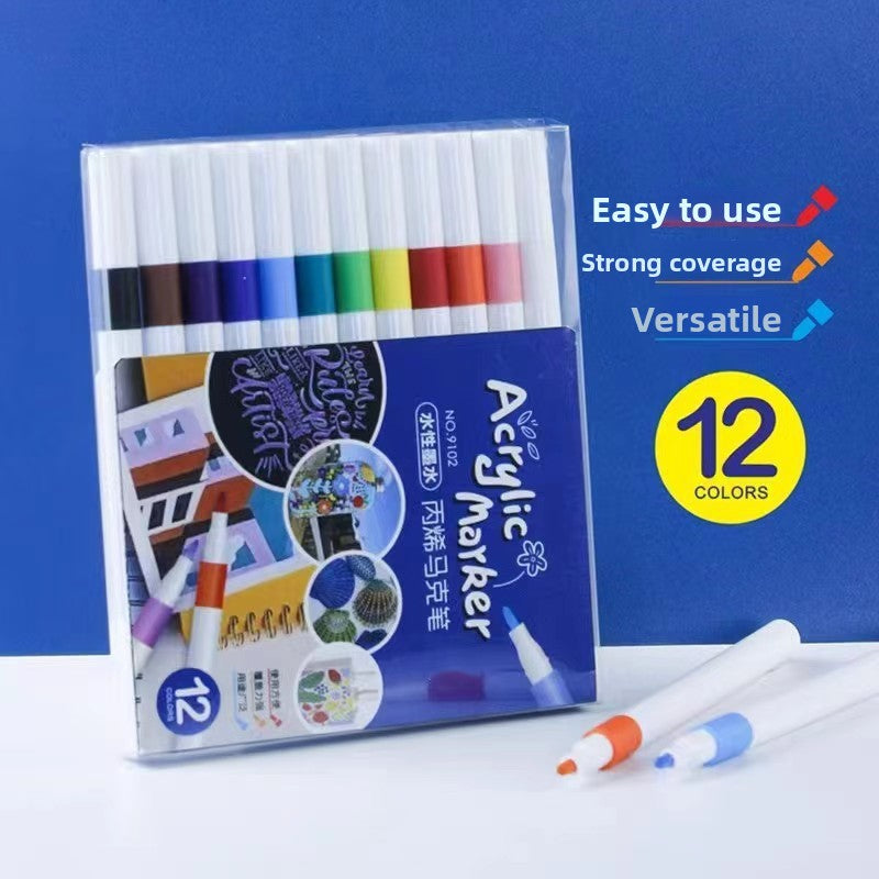 24-color quick-drying watercolor markers