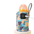 Baby Bottle Thermos Set Children's Universal Outdoor Portable Warm Milk Set Car Constant Temperature Heating Warm Artifact Home Cross-border