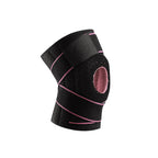 Exercise band with pressure silicone cold-sensitive knee guard