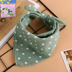 Korean style wave printing breathable absorbent square towel