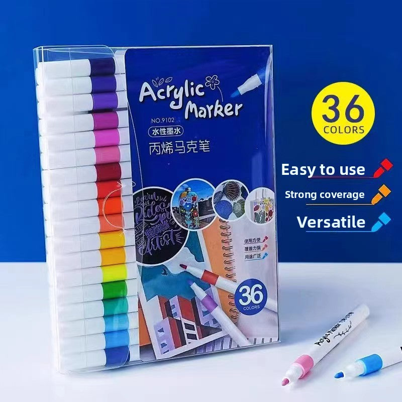 24-color quick-drying watercolor markers
