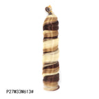 Crochet hair tubes curved wigs braids
