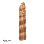 Crochet hair tubes curved wigs braids