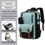 Unisex Casual Travel Backpack with Dry-Wet Separation