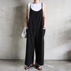 One-piece suspender trousers