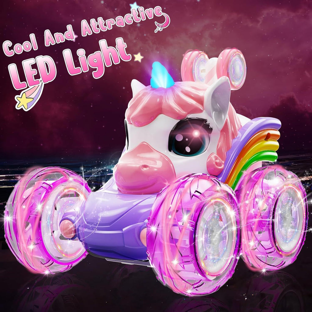 Unicorn Rolling Remote Control Car