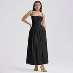 Elegant Floral Sling Dress