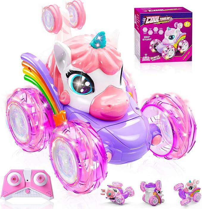 Unicorn Rolling Remote Control Car