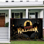 Halloween Banner Background Cloth