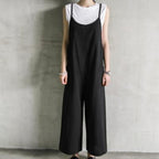 One-piece suspender trousers