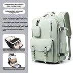 Unisex Casual Travel Backpack with Dry-Wet Separation