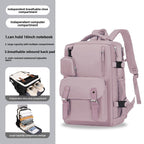 Unisex Casual Travel Backpack with Dry-Wet Separation