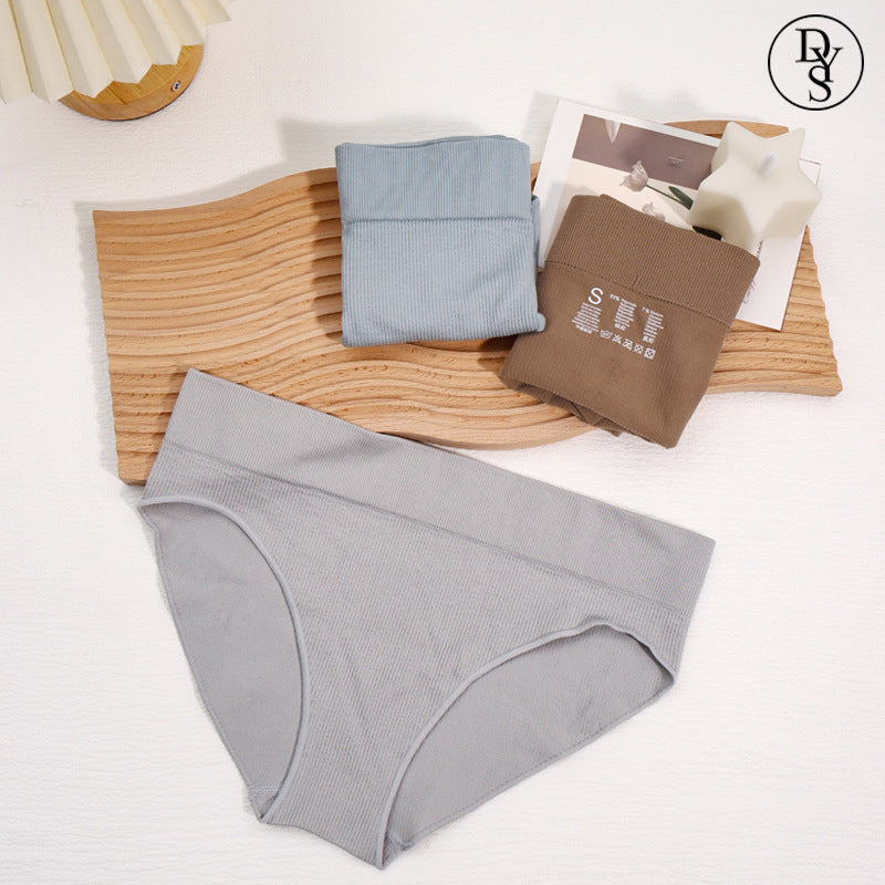 Summer women's high school elastic and breathable underwear