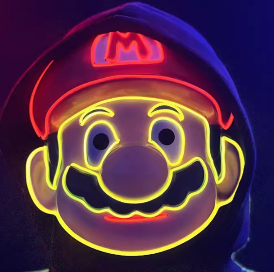 Halloween Glow-in-the-Dark Mask