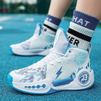 Men's Breathable Anti-Slip Basketball Running Sneakers