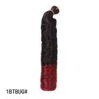 Crochet hair tubes curved wigs braids