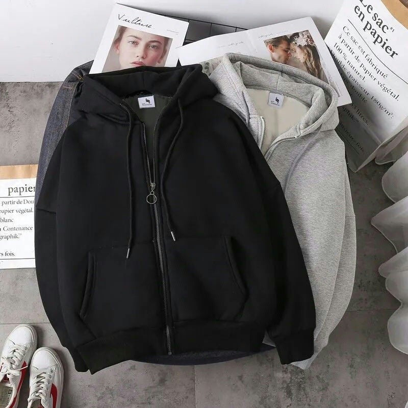 Jacket with Zipper Closure