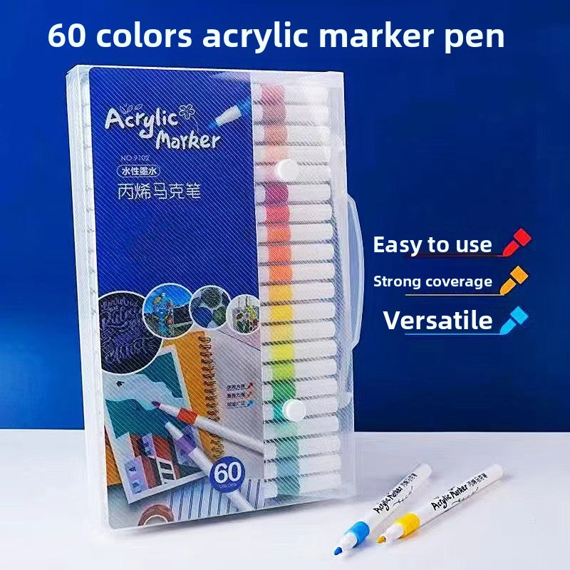 24-color quick-drying watercolor markers