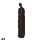 Crochet hair tubes curved wigs braids