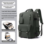 Unisex Casual Travel Backpack with Dry-Wet Separation