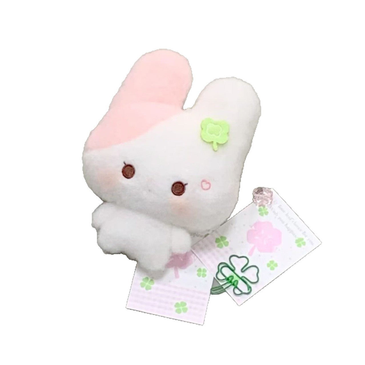 Cute fish-shaped cat, lucky kitten, soft plush rabbit doll