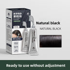 Lifelike Hair Dye Cream Does Not Require Blending, Plant Can Cover White Hair, Fruit Dye Comb, One Comb Black Single Agent Hair Dye Wholesale