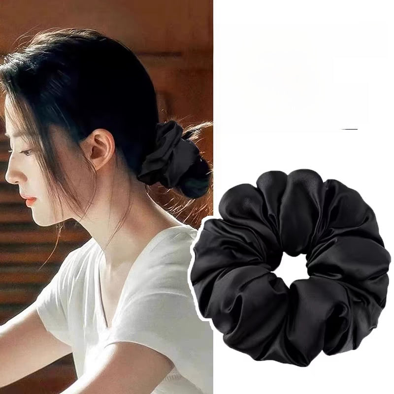 Silk Hair Tie Oversized Scrunchie