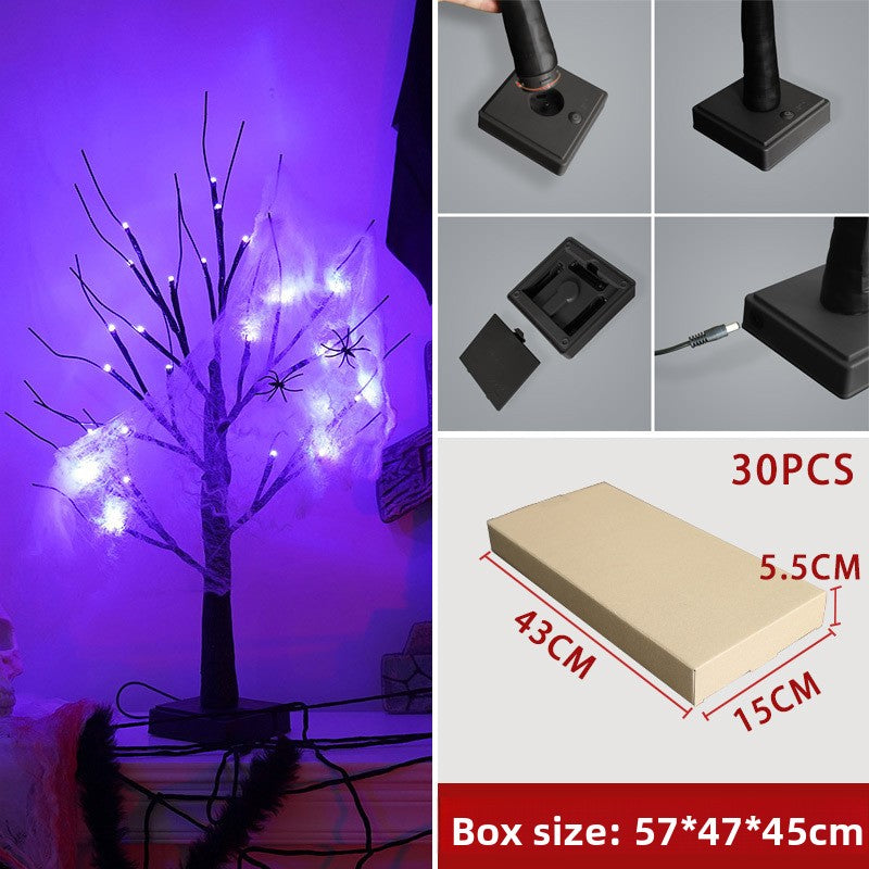 Halloween tree lanterns