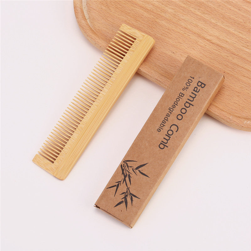 Bamboo Comb for Travel and Hotel Use