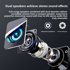 Computer speaker, desktop subwoofer, small amplifier