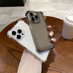 Transparent Shockproof Airbag Phone Case for iPhone Series