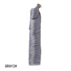 Crochet hair tubes curved wigs braids
