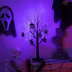 Halloween tree lanterns