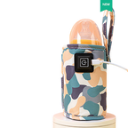 Baby Bottle Thermos Set Children's Universal Outdoor Portable Warm Milk Set Car Constant Temperature Heating Warm Artifact Home Cross-border