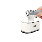 Handheld portable flat ironing machine