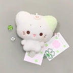 Cute fish-shaped cat, lucky kitten, soft plush rabbit doll