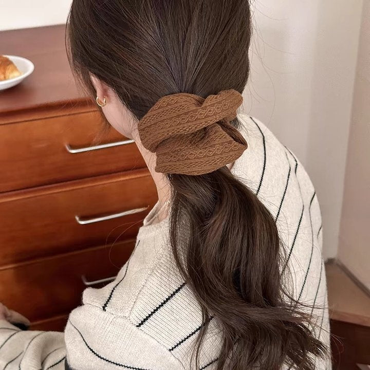 Silk Hair Tie Oversized Scrunchie