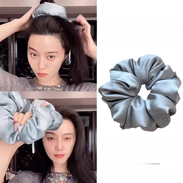Silk Hair Tie Oversized Scrunchie