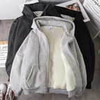 Jacket with Zipper Closure