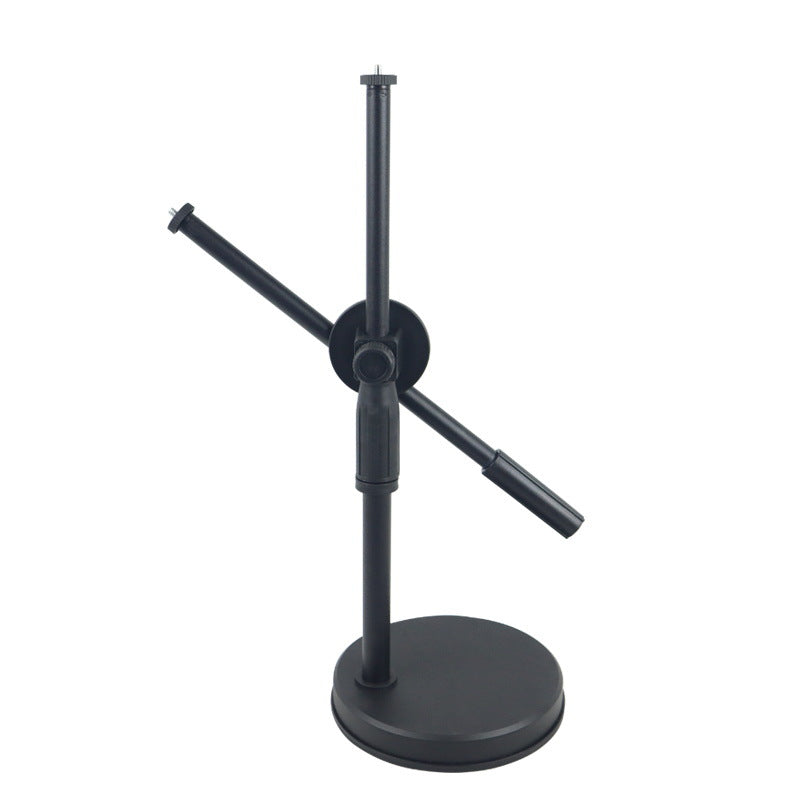 Desktop disc overhead shooting stand